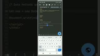 Date Mathods getFullYear JavaScript l #javascript #shorts #method #Date #viral #java #html #toDate