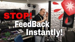 How to Stop Feedback on your Speaker from your Microphone