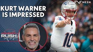 Kurt Warner Talks Drake Maye, Patriots Offense, And Roster