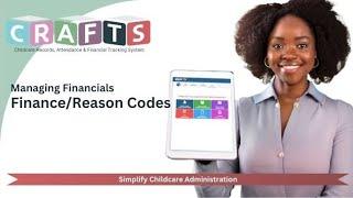 Manage Financial Codes in CRAFTS (Childcare Records, Attendance, & Financial Tracking System)