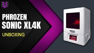 U3DPS | Phrozen Sonic XL 4K Resin 3D Printer | Unboxing