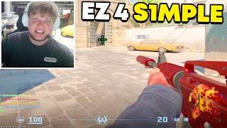 NOTHING SPECIAL WHEN S1MPLE IS WARMED UP!! - S1MPLE PLAYS FACEIT WITH YEKINDAR & ALPHA!! (ENG SUBS)