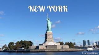 NEW YORK CITY WALKING TOUR - Times Square - Liberty Island