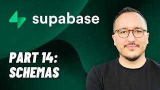 Schemas with @Supabase  — Course part 14