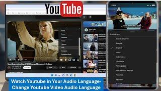 How to Change Youtube Video Audio Language (Watch Youtube in Your Audio Language)