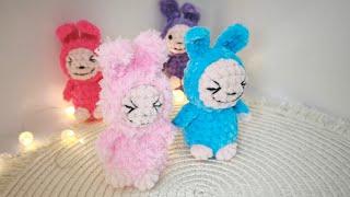 Лабубу вязаный брелок / LABUBU keychain - Мастер Класс