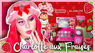 DU MAKEUP CHARLOTTE AUX FRAISES ?! | Glamlite x Strawberry Shortcake Collection