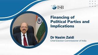 Interaction with Dr Nasim Zaidi, Chief Election Commissioner of India