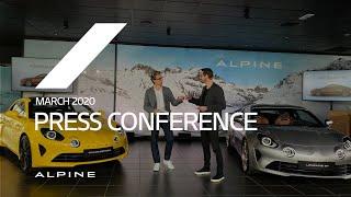 Alpine // Press Conference March 2020 (sous-titre en français)