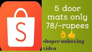 #unboxing#door mats unboxing video#online shopping#shopee products unboxing video/reviews.