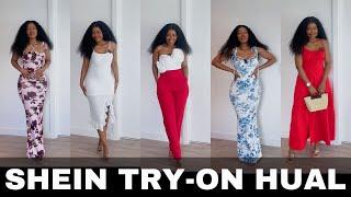 SHEIN SUMMER TRY-ON HAUL | DRESSES, TOPS AND CUTE SETS | VACATION OUTFITS ON A BUDGET |