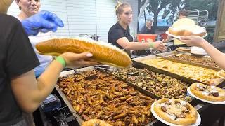 Biggest Street Food Festival in Budapest, Hungary. 'Wine & Street Food Festival'