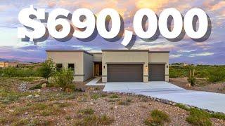 TOUR INSIDE A MODERN LUXURY HOME IN TUCSON, AZ | $690,000