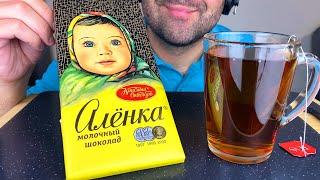 ASMR CHOCOLATE BAR ALENKA MUKBANG (EATING SOUNDS) EATING SHOW