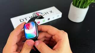 Best Apple Watch Series 10 Clone (Smartwatch DT WATCH X) Unboxing ASMR