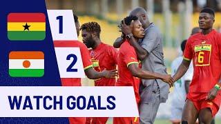 GHANA VS NIGER(1-2)-AFCON QUALIFIERS-GOALS&HIGHLIGHTS