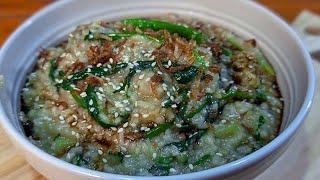 কলমি শাক এবং ফলাও চাল দিয়ে জনপ্রিয় এই চাইনিজ খাবারটা তৈরি করে ফেলুন || rice congee || chef mamun.