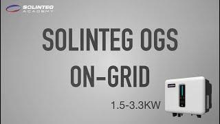 Solinteg OGS 1.5-3.3kW Inverter Introduction