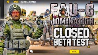 FAUG Domination | FAUG Domination Gameplay | FAUG Domination Game closed beta | fauji game