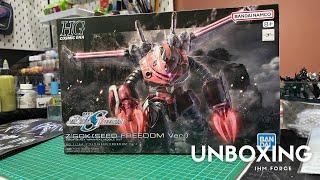 Unboxing HG Z'gok (Seed Freedom Ver)