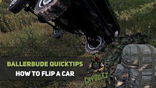 DieBallerbude | DayZ Server | QuickTips | How to Flip a Car | Tutorial | FlipTransport | CryDoXz