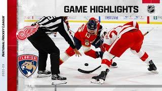 Red Wings @ Panthers 12/8 | NHL Highlights 2022