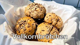 Leckere Vollkornbrötchen Selber Machen - Einfaches Rezept