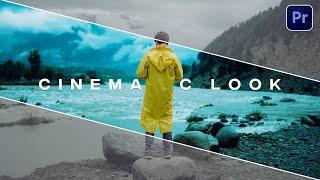 How to get the CINEMATIC LOOK in Premiere Pro Tutorial