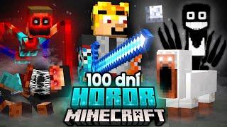 Přežil jsem 100 DNÍ v Hororovém Minecraftu..  [CELÝ FILM]