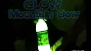 how to make glow in the dark mountain dew