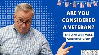 Are You a Veteran? | How Do You Know?