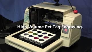 High-Volume Pet Tag Engraving