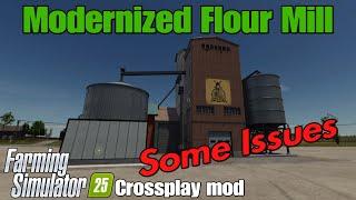 Modernized Flour Mill / FS25 Crossplay mod