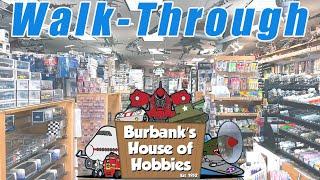 Burbank's House of Hobbies -Full Walk through Hobby Store Tour