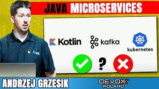 Modern Java Microservices in the Cloud • Andrzej Grzesik • Devoxx Poland 2022