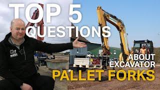 Answering your Questions about PALLET FORKS - Watch BEFORE you buy!