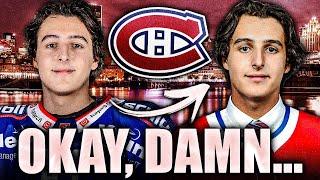 MORE SHOCKING CONVERSATIONS ON DAVID REINBACHER… (Montreal Canadiens, Habs Top Prospects)