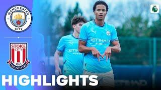 Manchester City vs Stoke City | Highlights | U18 Premier League 14-12-2024