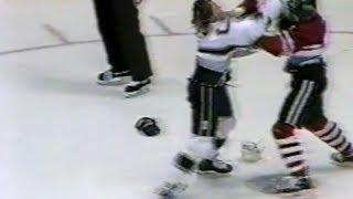 Stu Grimson vs Marty McSorley Jan 30, 1993