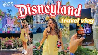 travel with me to Disneyland for D23 & first EVER D23 Day at Disneyland!! 