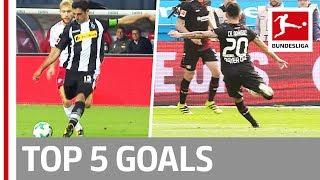 Aranguiz, Augustin, Stindl and More - Top 5 Goals on Matchday 04