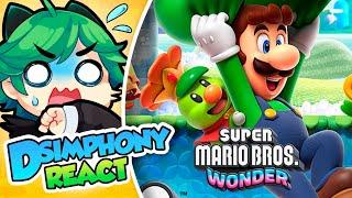 ¡Está lleno de novedades! - REACCIÓN a SUPER MARIO BROS WONDER (Direct) DSimphony