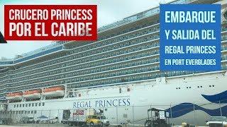 Crucero Princess - embarque y salida de Fort Lauderdale (norte de Miami)