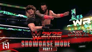 WWE 2K25 Showcase Mode Gameplay Part 1 - Intro - The End... - Closing Moments Of WrestleMania 40