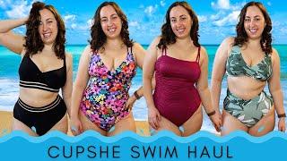 Tummy Control Swimsuit Haul | Cupshe Bikinis + One Pieces