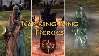 Ranking all Edain Mod Ring Heroes