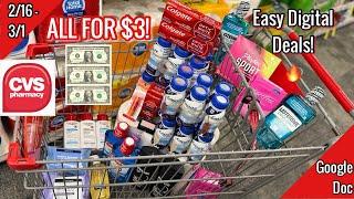 CVS Free & Cheap Coupon Deals & Haul |2/16 - 3/1| Easy Personal Care Stock Up| Learn CVS Couponing