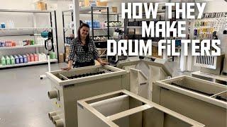 A TRIP TO BURTONS TO SEE HOW THEY MAKE THE DRUM FILTERS!!!!