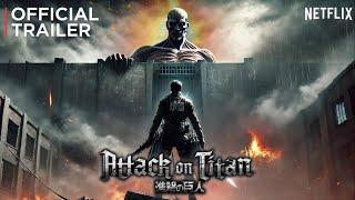 Attack on Titan: Live Action (2025) - First Trailer | Netflix ( HD )