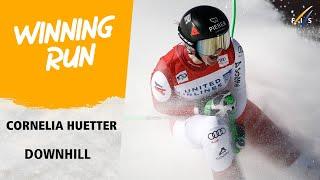 Huetter wins DH opener on Birds of Prey | FIS Alpine World Cup 24-25